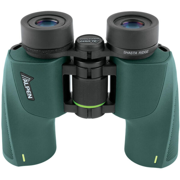 1212941_2 Alpen Shasta Ridge Porro Binoculars 10X36 Green