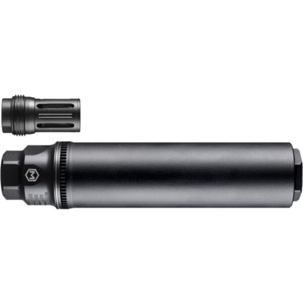 1213157_1 Maxim DSX HQD Suppressor 5.56 Cal. HUB Mount w/QD A2 Flash Hider Black