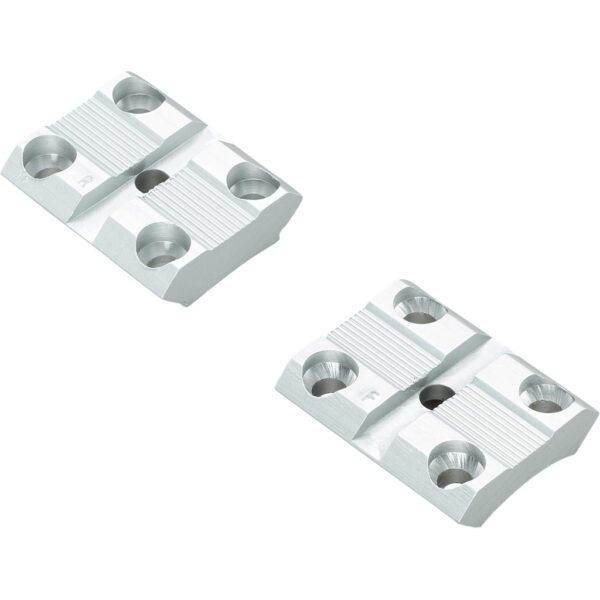 1213168_1 Weaver Classic Aluminum Base Pair Silver Browning XBolt Blister Pack