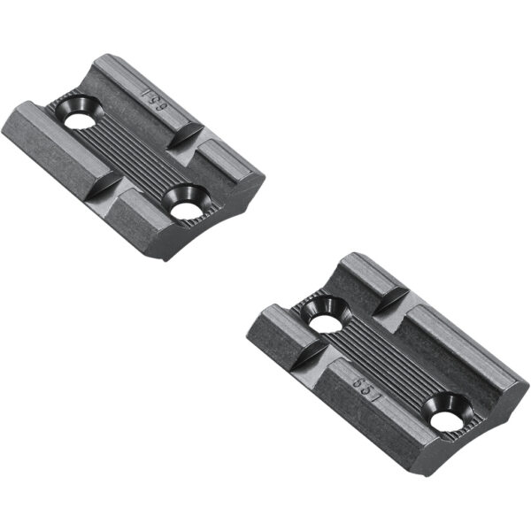 1213172_1 Weaver Classic Aluminum Base Pair Matte Black Browning AB3 840 Blister Pack