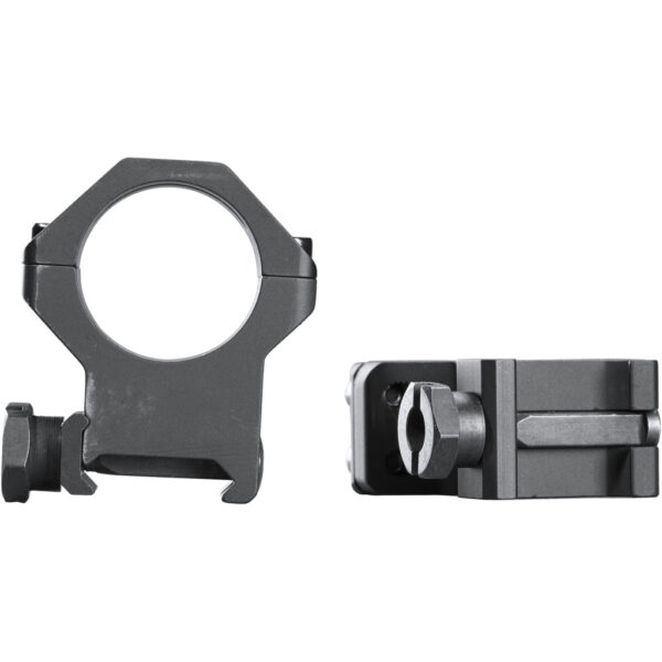 1213217_2 Weaver Tactical 4Hole Picatinny Ring Matte Black 1″ XHigh Clamshell Pack