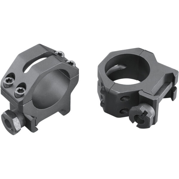 Weaver Tactical 4Hole Picatinny Ring Matte Black 1″ Medium Clamshell Pack