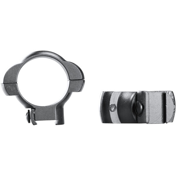 Weaver Grand Slam Rimfire Steel Rings Matte Black 1″ .22 Style Medium Clamshell Pack