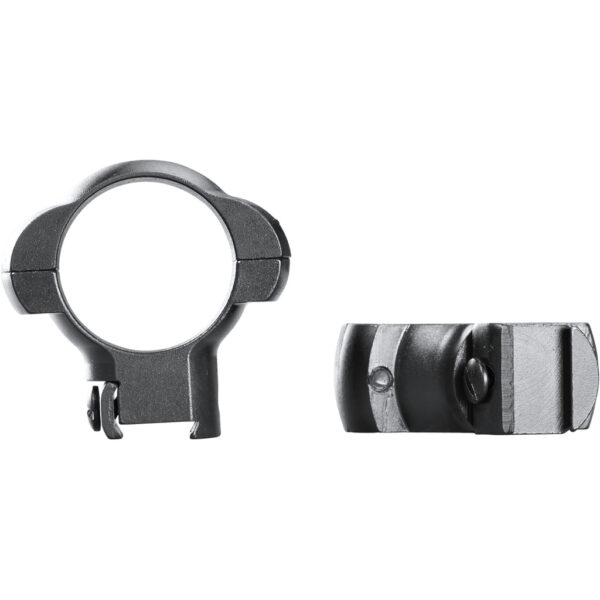 Weaver Grand Slam Rimfire Steel Rings Matte Black 1″ .22 Style High Clamshell Pack