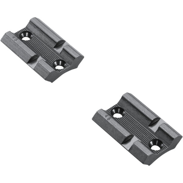 1213271_1 Weaver Classic Aluminum Base Pair Matte Black Savage A17 A22 Mag Blister Pack