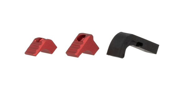 121343 Strike Industries G4MAGRELEASERED Magazine Release, Glock Gen4-5, Red