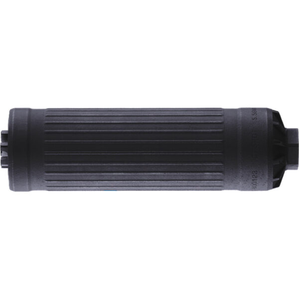 1214468_1 Dead Air Defense CT5P Patrol Suppressor 6mm/5.56 with 1/2 X 28 Direct Thread Black