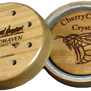 Woodhaven WH055 Cherry Classic  Friction Call Attracts Turkeys Natural Crystal/Wood