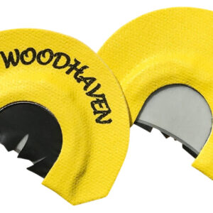 Woodhaven WH103 Black Reactor Diaphragm Mouth Call, Yellow