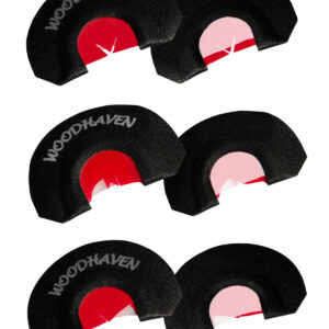 Woodhaven WH301 Red Ninja Power V Diaphragm 3-Pack (Black)