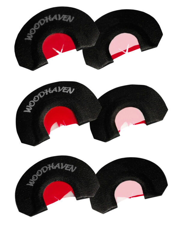Woodhaven WH301 Red Ninja Power V Diaphragm 3-Pack (Black)