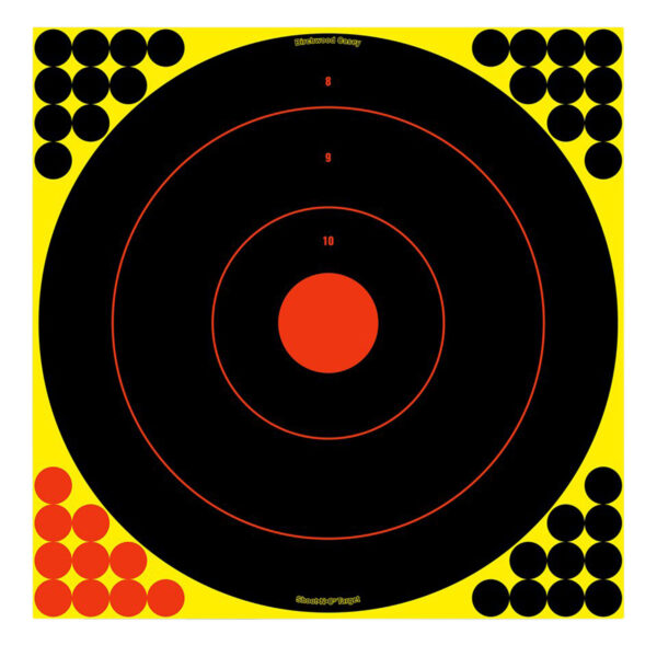 121647 Birchwood Casey SHOOT•N•C 17.25″ Bull’s-Eye 100 Pack
