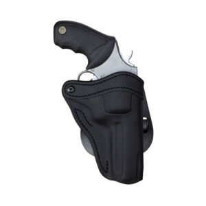 1791 Gunleather Paddle Revolver Holster Stealth Black RH Size 2