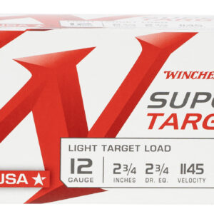 Winchester Super-Target 12 Gauge 2.75″ 1-1/8 oz #8 100rd