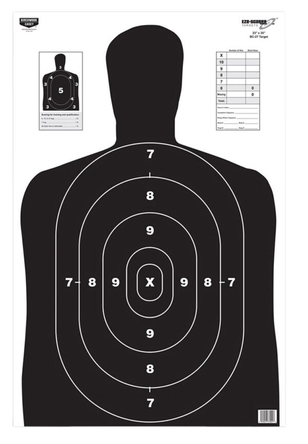 122382 Birchwood Casey Eze-Scorer BC-27 23 x 35 Target 100 Pack