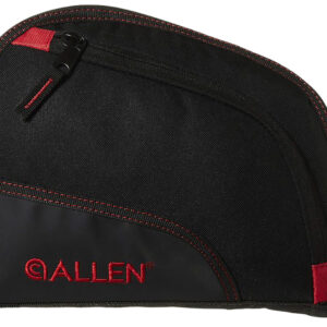 Allen 7738 Auto-Fit Handgun Case 9″ Black/Red
