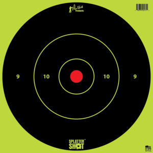 PRO-SHOT SplatterShot 12in Bullseye Targets — 12-Pack