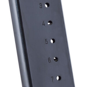 Mec-Gar MGCO4507BPF 1911 Officer 7rd 45 ACP, Blued Carbon Steel