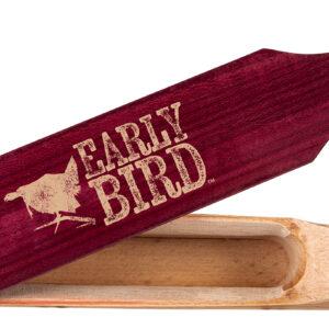 Primos Early Bird Box Call — Purple Heart Paddle