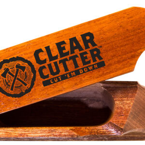Primos Clearcut Wood Grain Box Call Mahogany/Walnut