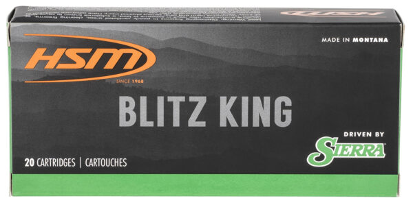 HSM 22-250 Rem 55gr BlitzKing — 20rd Box