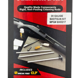 KleenBore SHO217 Classic 20 Gauge Shotgun Cleaning Kit