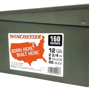 Winchester WW12C 12ga 2-3/4″ 00 Buckshot 160rd