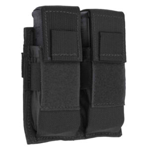Tac Shield Double Universal Pistol MOLLE Pouch Black