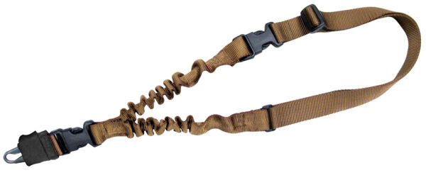 123970 Tacshield T6010CY Shock Sling Coyote Tan Webbing Single-Point Rifle/Shotgun