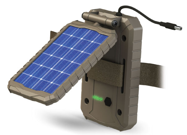 124074 Stealth Cam Sol-Pak 12V Solar Power Panel Brown