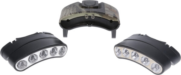 124106 Cyclops CYCHCDTWGN Orion Tilt 30 Lumens Green/White LED Bulb Camo Clip-On