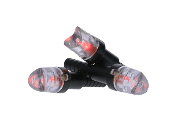 124174 NAP NAPILLNRD Thunderglo Illuminated Nock Red Polycarbonate Aluminum Shaft/ 6 Pack