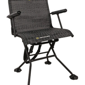 Hawk Stealth Spin Chair Camo Steel – 360 Degree Folding Chair
