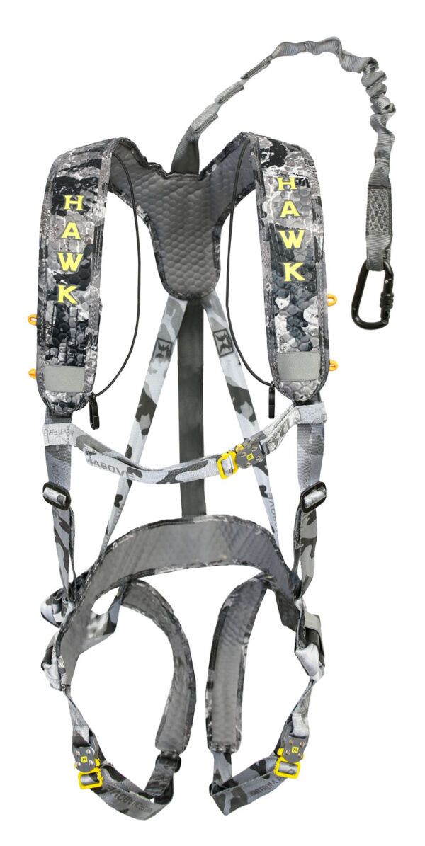 Hawk Elevate Lite Safety Harness, Chaos Black