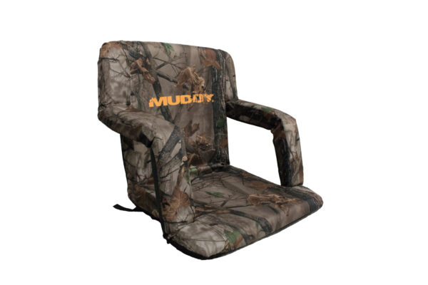 124228 Muddy Outdoors MUDGS1206 Deluxe Stadium Bucket Chair Camo