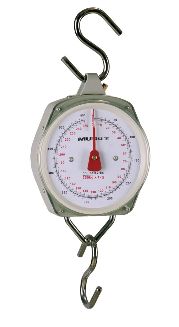 124230 Muddy MUDGS550 Dial Game Scale, 550 lb Capacity