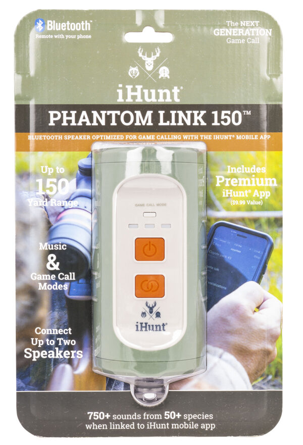 124276 iHunt IHP150 Phantom Link 150 Bluetooth Game Call Speaker