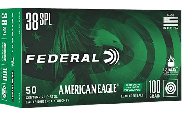 124322 Federal American Eagle IRT .38 Spl 100gr 50ct