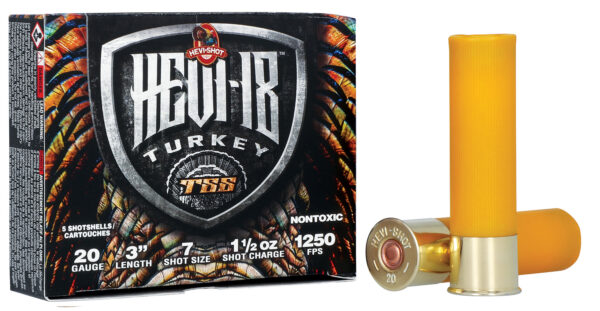 124446 HEVI-SHOT HEVI-18 TSS 20GA 3in 1-1/2oz #7 5rd