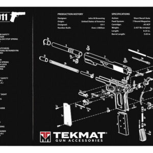 TekMat 1911 Cleaning Mat 11×17 Neoprene