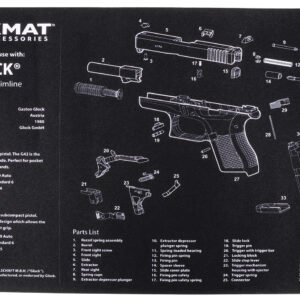 TekMat Glock 42/43 Cleaning Mat 11×17