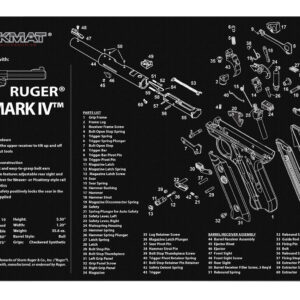 TekMat Ruger Mark IV 11×17 Cleaning Mat