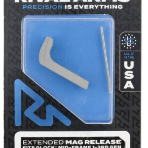 Rival Arms Extended Mag Release for Glock Gen3 — Silver