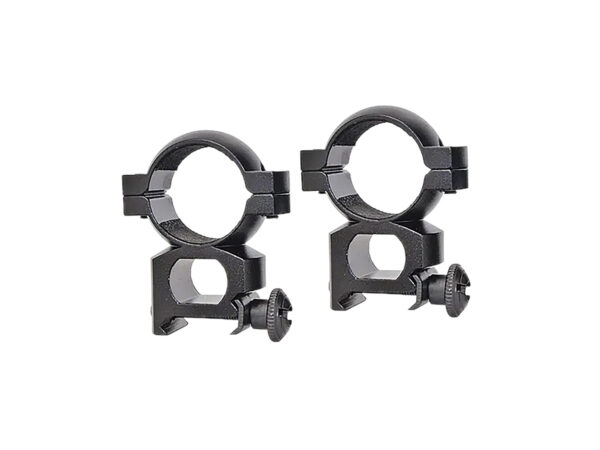 125436 Traditions A798DS Quick Peep 1-inch Weaver Rings Matte Black