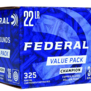 Federal Champion 22 LR 36gr Value Pack 325rd