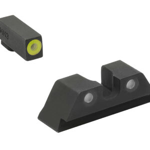 Meprolight ML40224 Hyper-Bright Sights — Yellow Front Green Rear