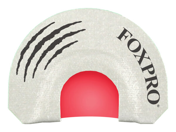 126554 Foxpro SMOKINGGUN Smoking Gun Howler Diaphragm Call Double Reed Attracts Coyotes White