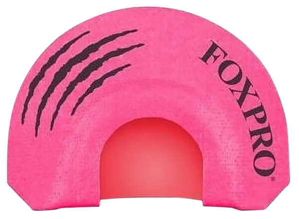 126555 Foxpro GUNSLINGER Gun Slinger Howler Diaphragm Call Triple Reed Coyote Sounds Attracts Coyotes Pink