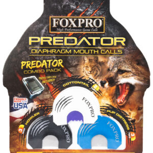 Foxpro COYCOMBO Predator Diaphragm Call 3-Piece Black/Blue/White