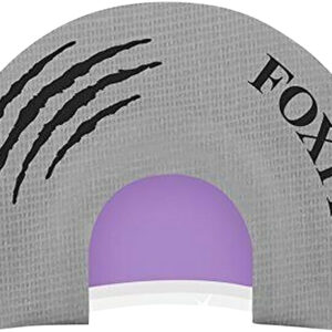Foxpro Raccoon Diaphragm Call, Triple Reed, Gray